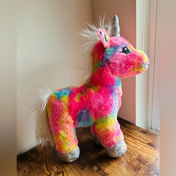 Build A Bear Rainbow Unicorn Plush - Picture 2 of 9